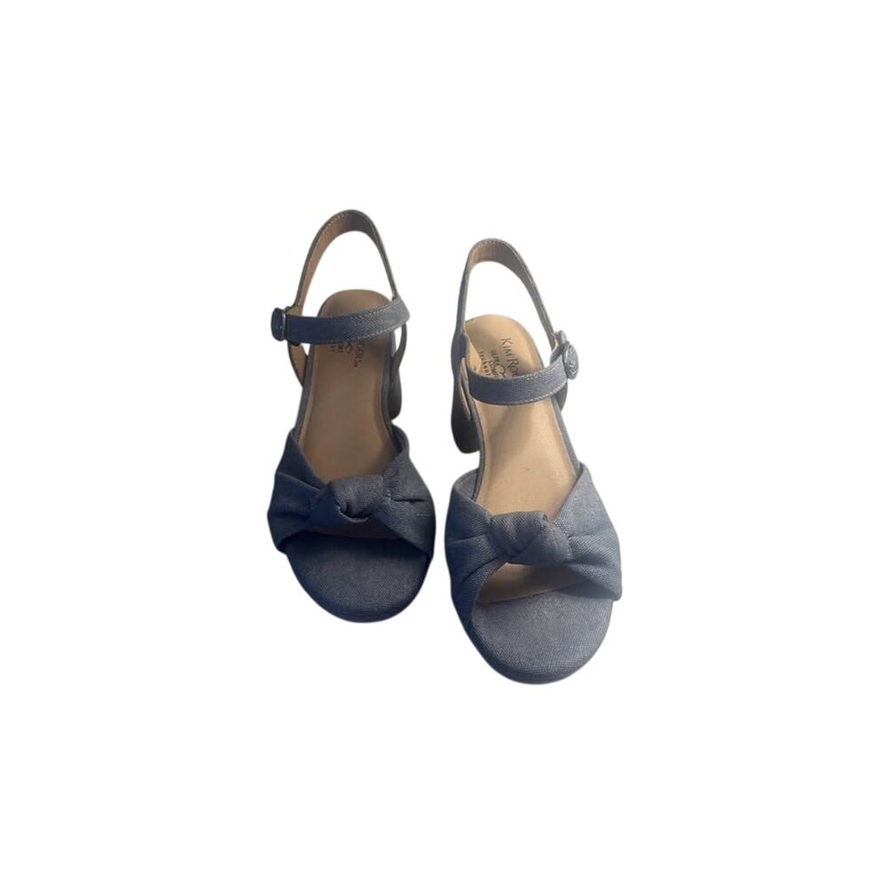 Womens Denim Kim Rogers Platform Sandal size 7.5
